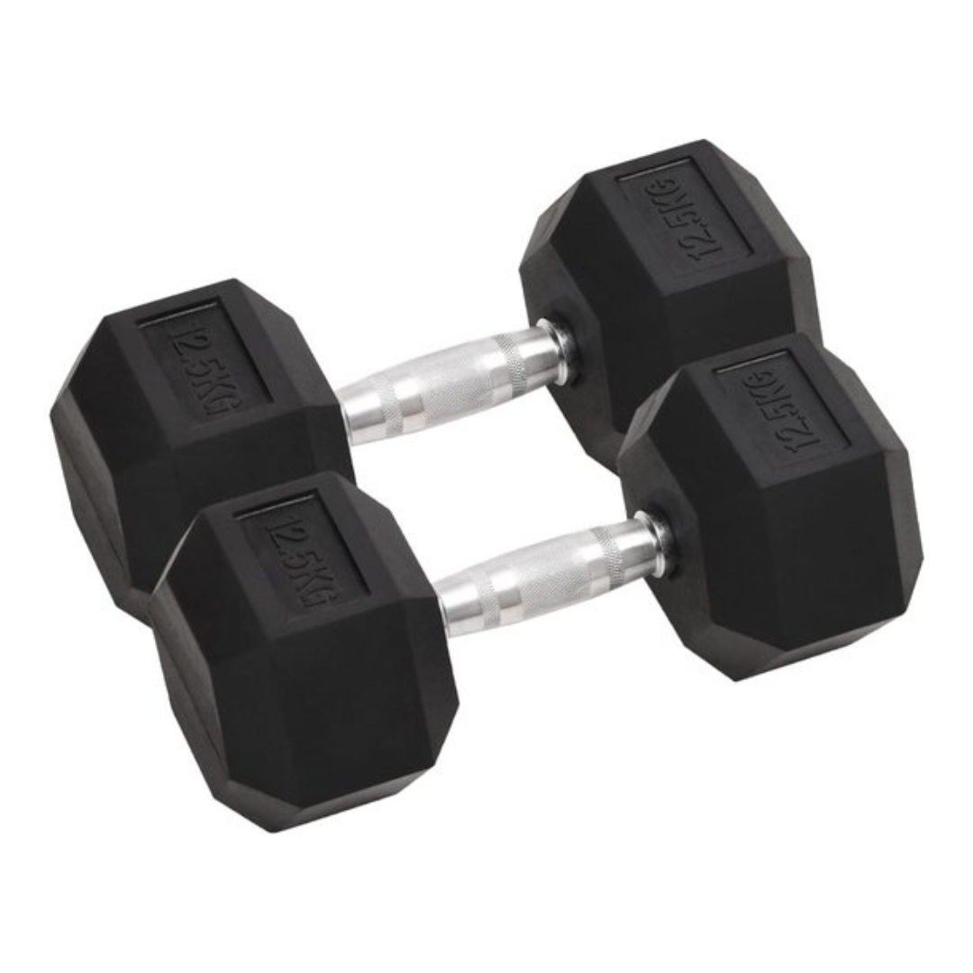 Dumbbells MGD - 2 pcs - 25 lb - cast iron