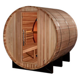 MGD DuoSteam Barrel Sauna - 2 Person Traditional Steam Sauna (Pacific Cedar)