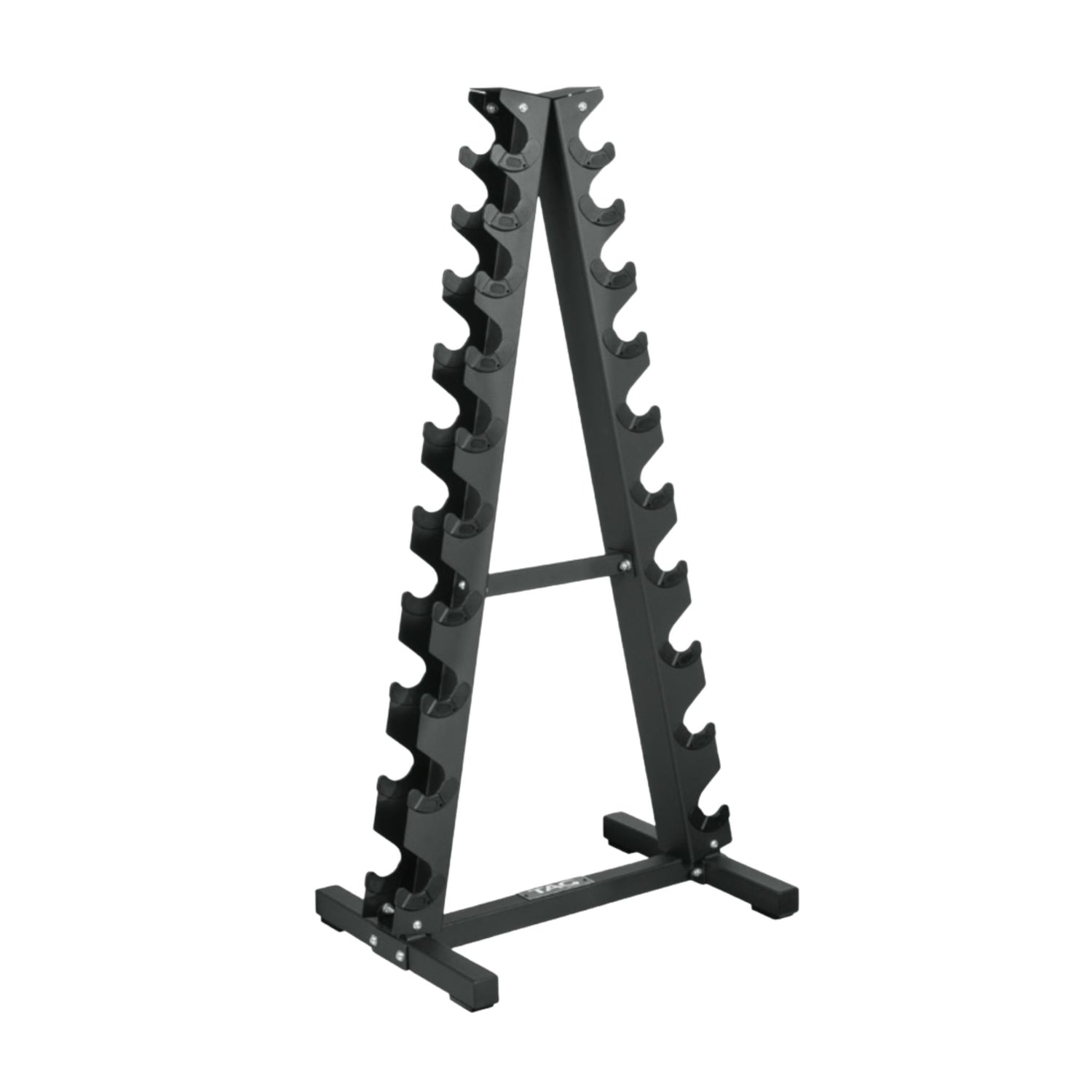 TAG Fitness A-Frame Dumbbell Rack for Hex Dumbbells