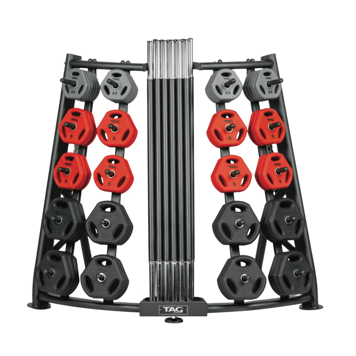 TAG Fitness Cardio Pump Set with Rack for 20 Users