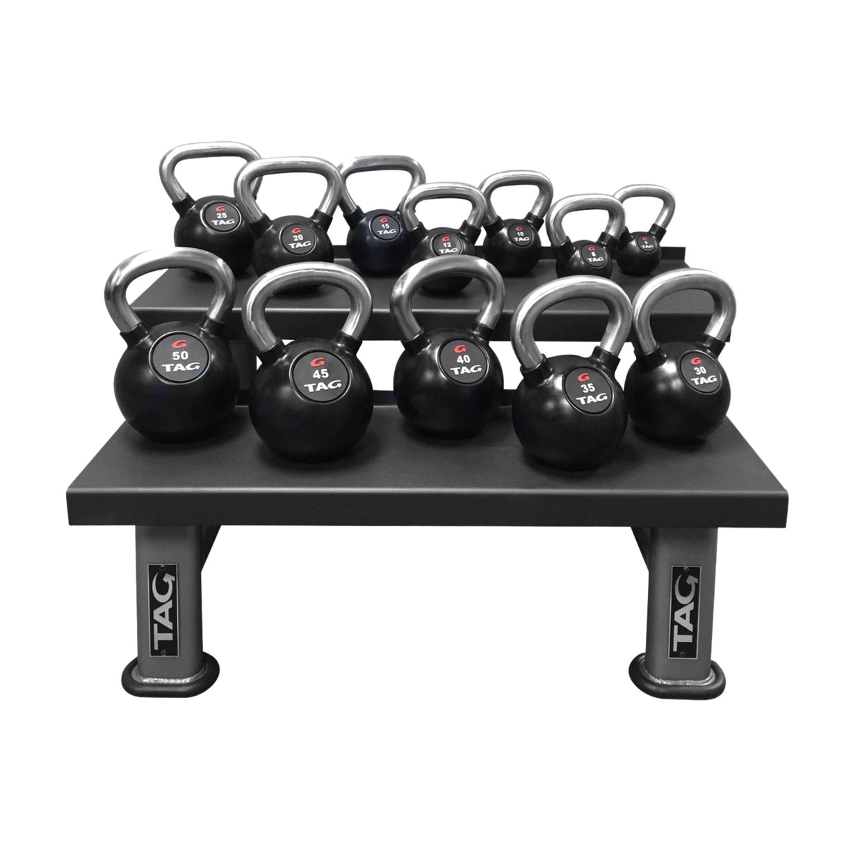 TAG Fitness Rubber Kettlebells Sets & Packages