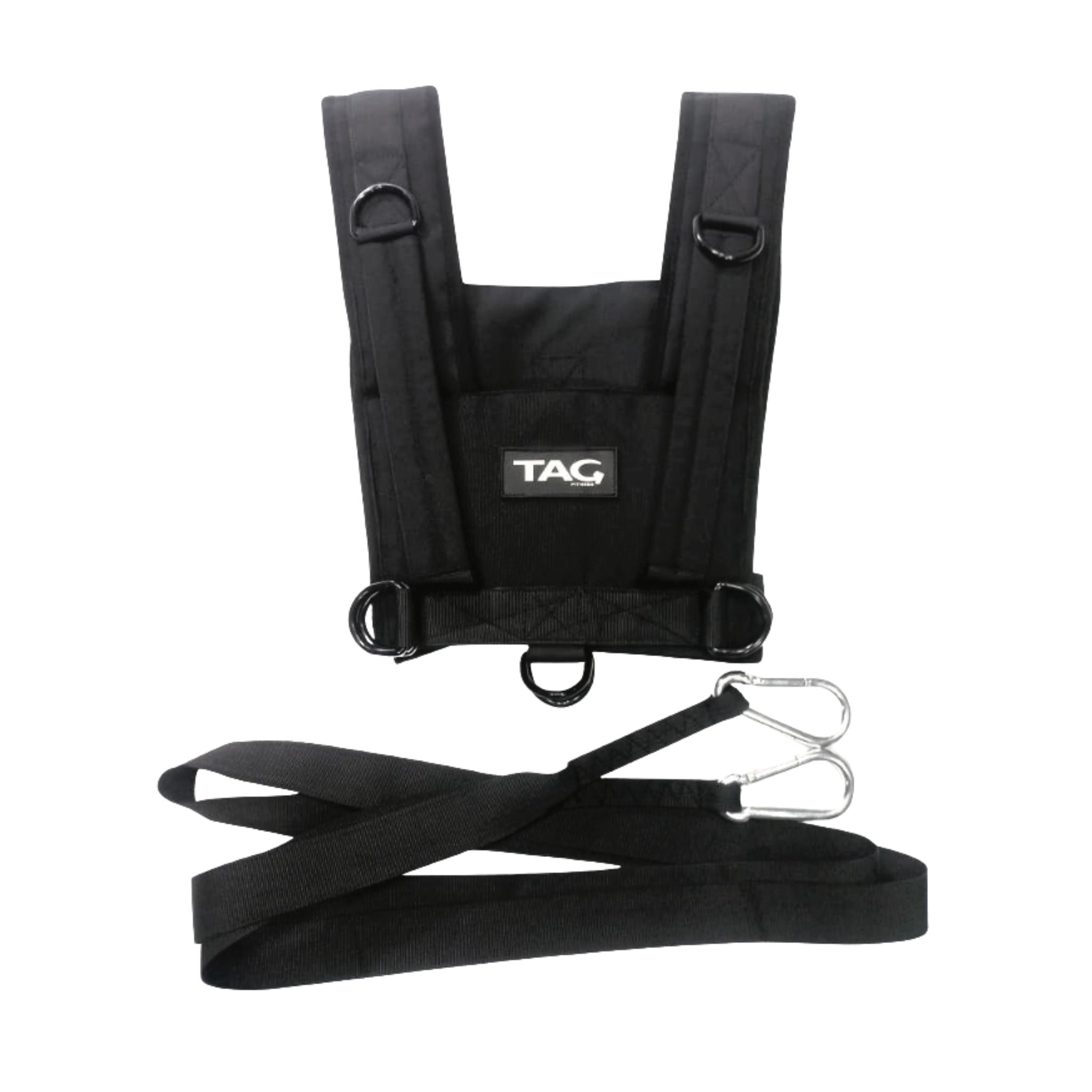 TAG Fitness Sled Harness with Lead Strap