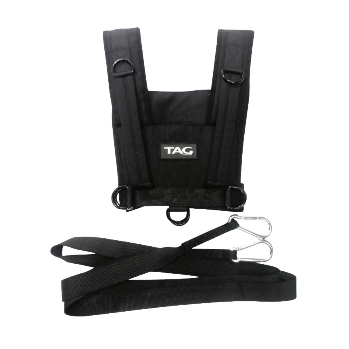 TAG Fitness Sled Harness with Lead Strap
