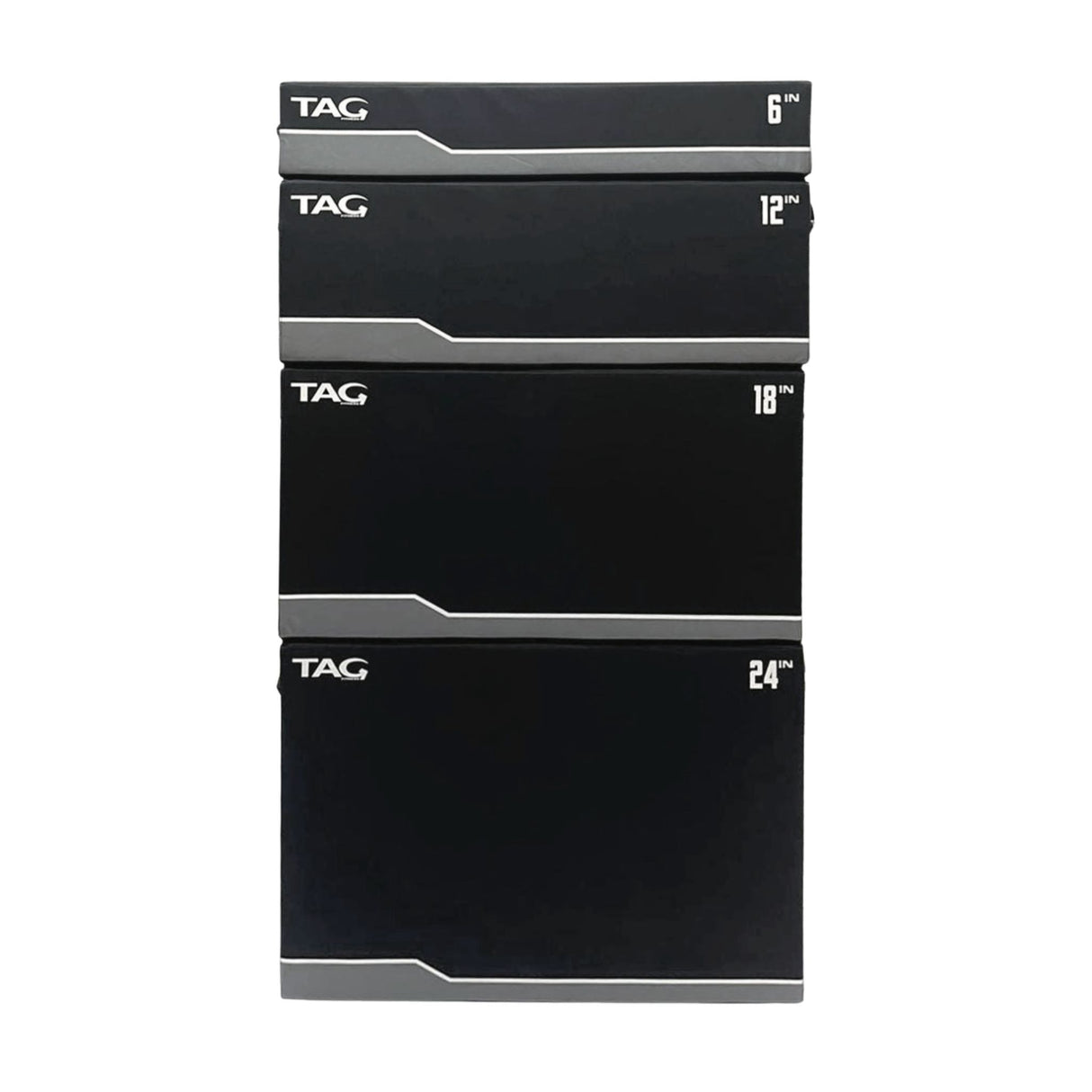 TAG Fitness Soft Plyo Stack Set (6"–24")