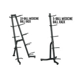 TAG Fitness Medicine Ball Set with Storage Rack